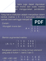 Penyelesaian Persamaan Linier Invers Matrik 02