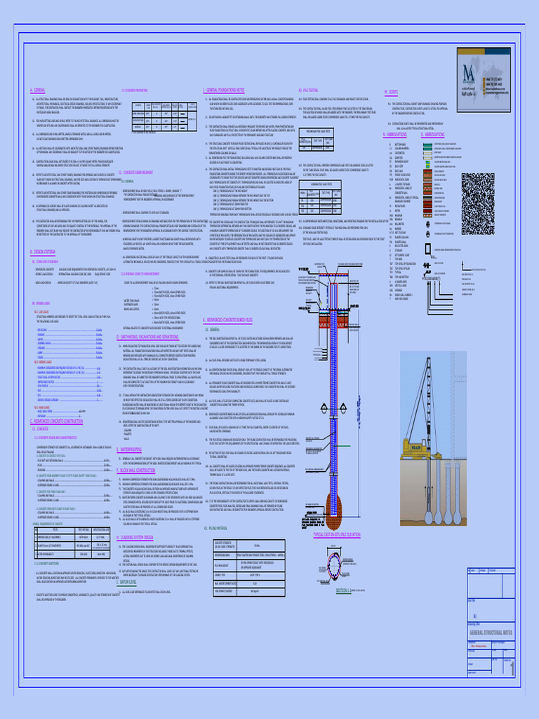 Concrete Properties and Foundation Guidelines | PDF | Concrete | Deep ...