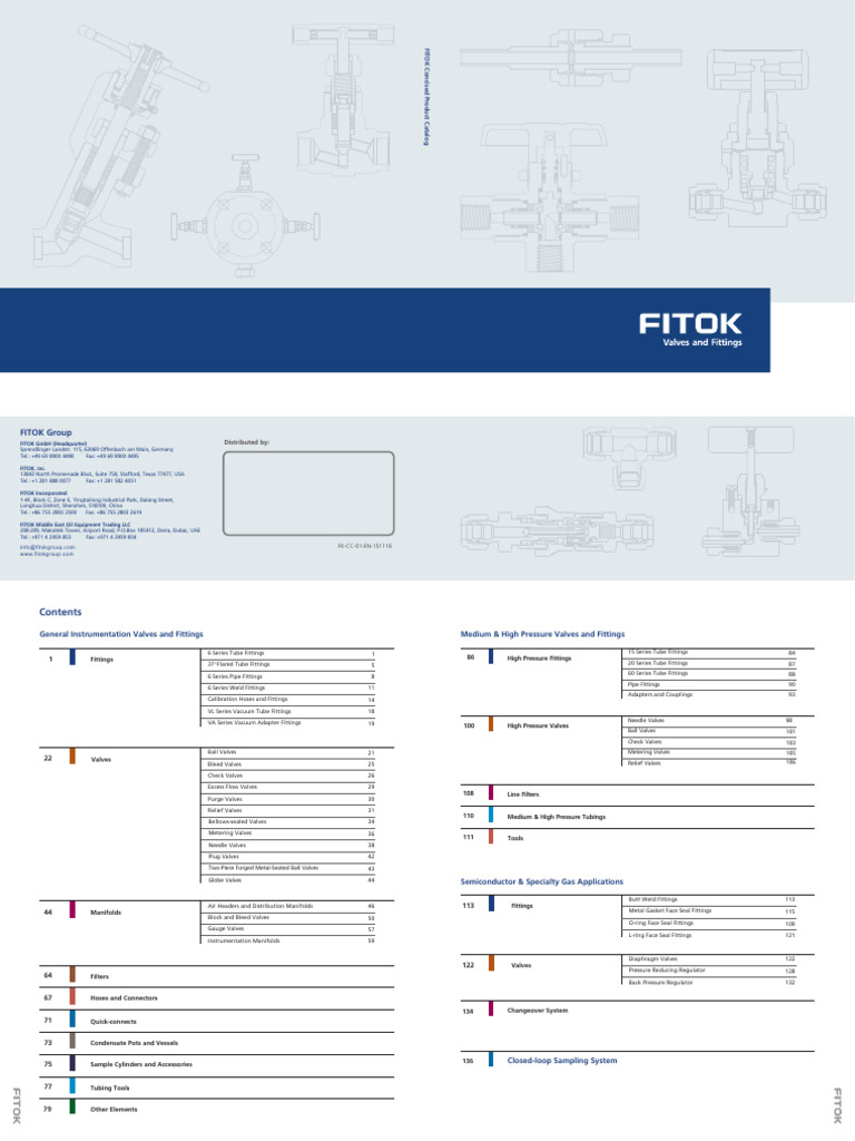 Concise Product Catalogue (10 MB) | PDF