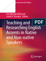 (Second Language Learning and Teaching) Una Cunningham (Auth.), Ewa Waniek-Klimczak, Linda R. Shockey (Eds.) - Teaching and Researching English Accents in Native and Non-Native Speakers-Springer-Verla