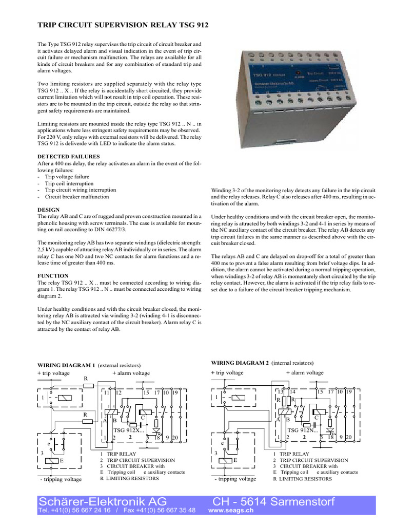 TSG 912 en | PDF