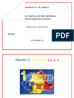 0 Proiect Didactic Inspectie 1 La Multi Ani Romania