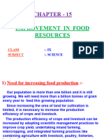 IX-15-Improvement in Food Resources