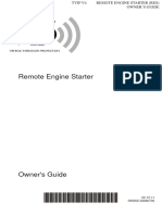 Remote Engine Starter