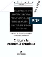 ETXEZARRETA, M. (Comp.) - Crítica A La Economía Ortodoxa (OCR) (Por Ganz1912)
