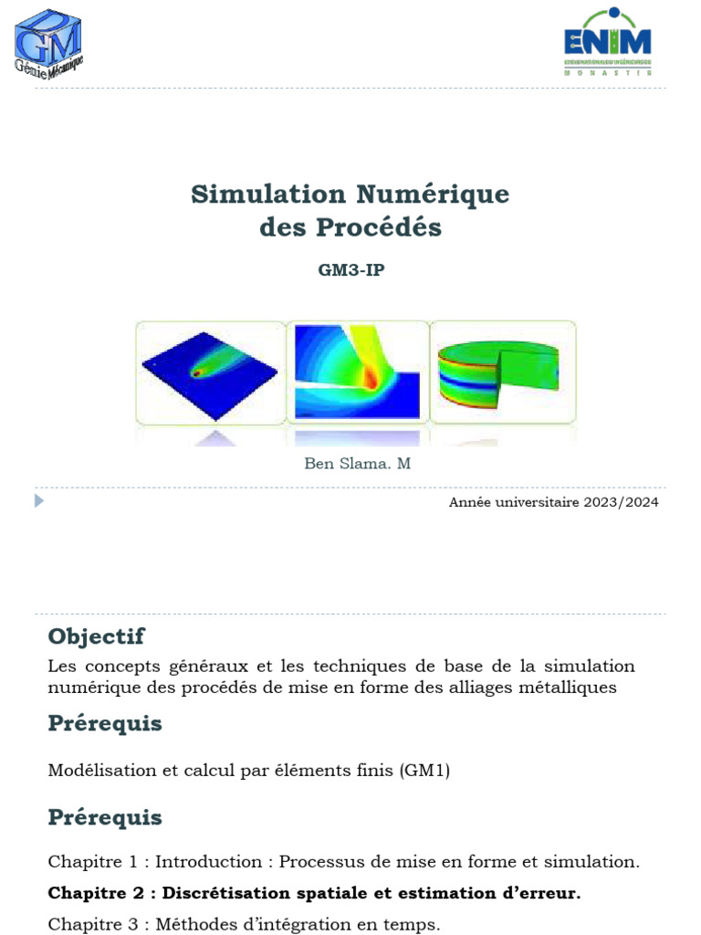Simulation Numérique des Alliages 2023 | PDF | Contrainte de ...