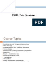 CS611 - L01 - Data Structures - Introduction - Saleh