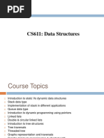 CS611 - L01 - Data Structures - Introduction - Saleh