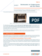 Mersen tds-18 Degreasing Commutators & Slip Rings 2008