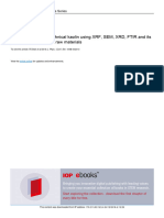 Characterization of Technical Kaolin Using XRF SEM