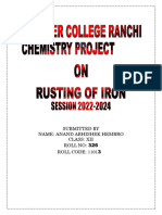 Chemistry 12TH Project