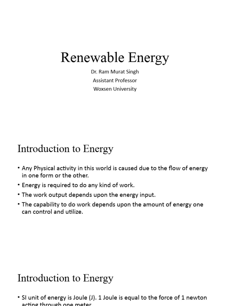 Renewable Energy Pdf Carbon Footprint Renewable Energy