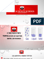 Year 7 First Term Chemistry Slide