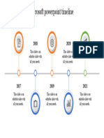 76004-Microsoft Powerpoint Timeline-Red