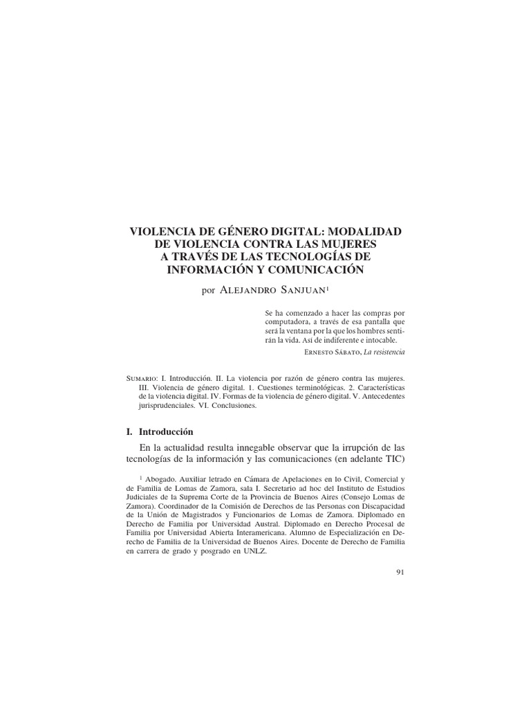 Violencia de Género Digital | PDF
