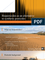 Biopesticides As An Alternative To Synthetic Pesticides