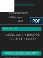 Libro Caja y Bancos Sector Publico