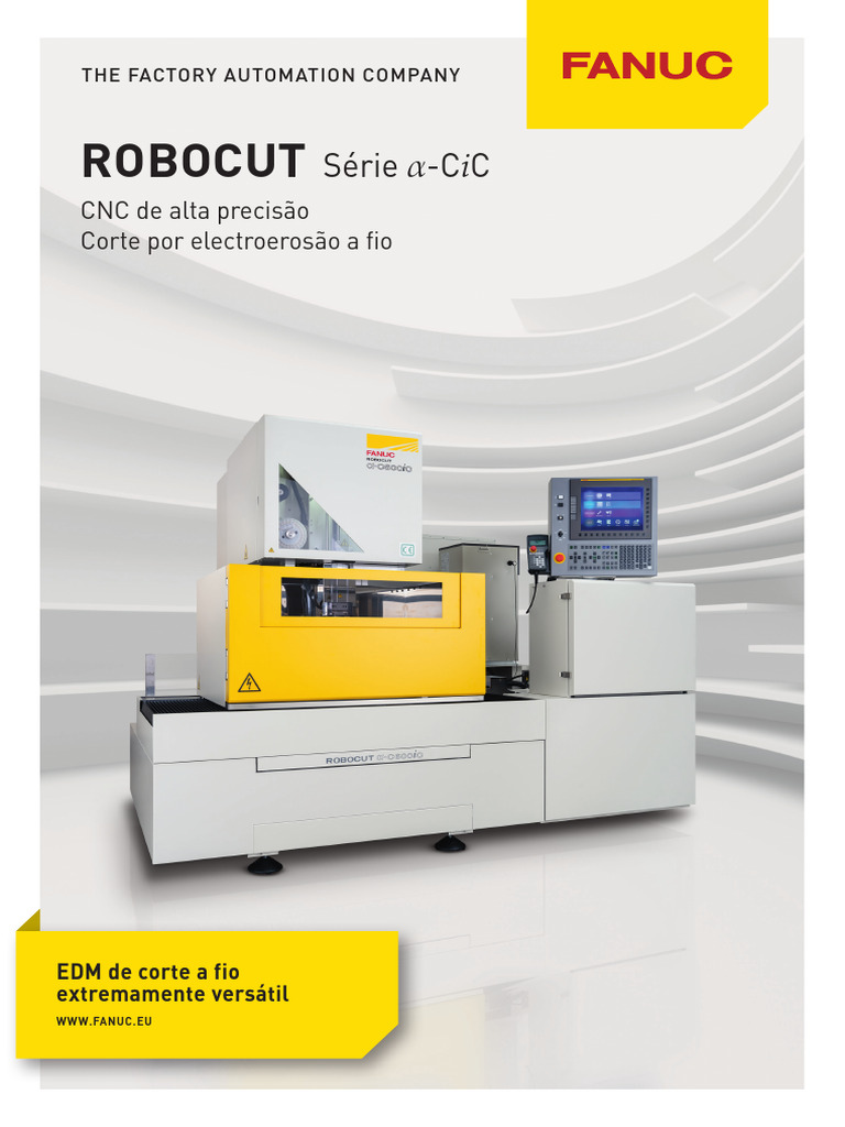 ROBOCUT Série α-CiC: Corte de Precisão | PDF | Robô | Robótica