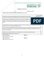 Participant Consent Form 