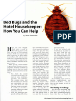 Bed Bugs and The Hotel Housekeeper How You Can Help