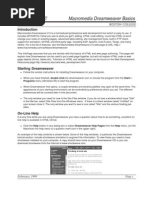 Download Macromedia Dreamweaver Basics by api-3749401 SN6938094 doc pdf