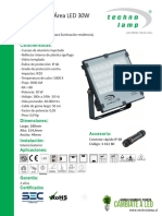 l13 - Proyector de Área 30w Ip66