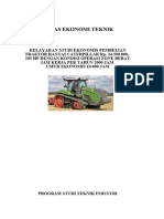 Tugas - Ekonomi Teknik - Analisa Profitabilitas Traktor