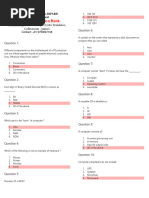 Basic Computer Quiz Questions With Answers | PDF | C (Programming ...