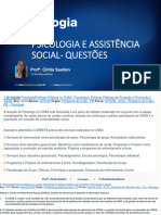 Aula1 Psisologia e Assistência Social - Questões
