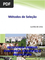 Métodos de Seleção