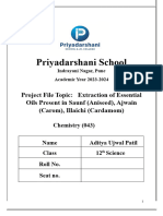 Aditya Patil Chemistry Project