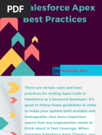 Salesforce Apex Best Practices
