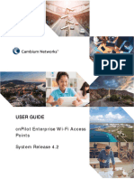 CnPilot Enterprise Wi Fi Access Points 4.2 User Guide Meltec Cambium