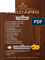 Cardapio