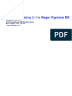 Statistics Relating To The Illegal Migration Bill Data Tables To March 2023