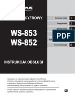 WS-853 WS-852: Dyktafon Cyfrowy
