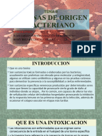 Toxinas de Origen Bacteriano