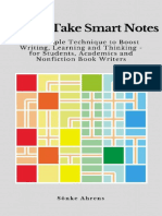 How To Take Smart Notes by Sönke Ahrens Traduzido