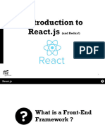 Introduction To React - Js and Redux