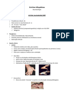 Artrites Idiopáticas