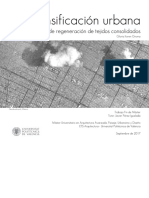 La Intensificación Urbana Como Estrategia de Regeneración de Tejidos Consolidados