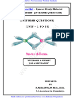 12th Chemistry Interior Questions English Medium PDF Download