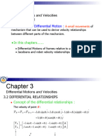 Chapter 3 - Differential Motions