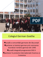 Oferta Educationala Colegiul German Goethe 2023 2024 2