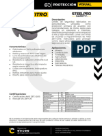 FT - Lentes NITRO OSCURO STEELPRO CERTIFICADO