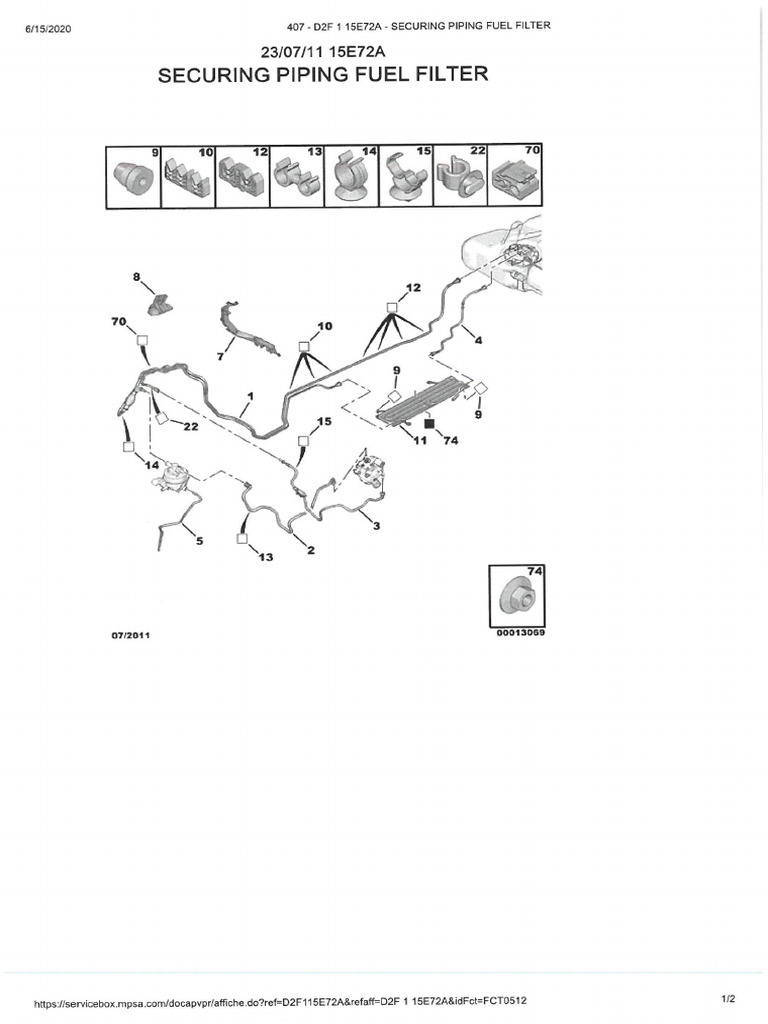 Fuel Lines diagram PDF