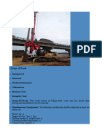 Pile Construction Methodology