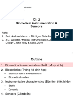 BME - 182 - Ch02.1 Biomedical Instrumentaition - v1
