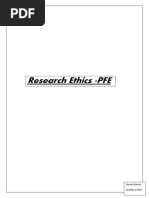 Research Ethics-PFE