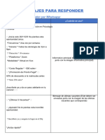 Plantilla de Mensajes para Responder